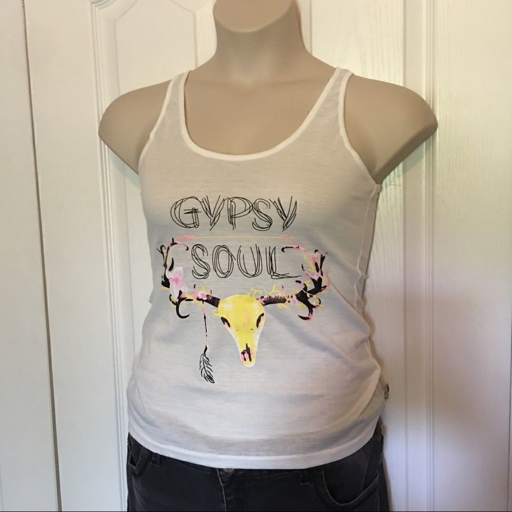Gypsy Soul Graphic Tank Top‎